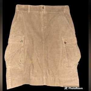 Vintage Ralph Lauren Corduroy midi skirt